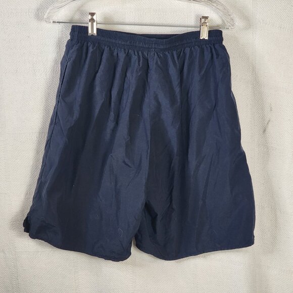 Unicor Navy Trunks Fully Lined 8" Nylon Poly Physical Fitness Uniform Size M - Picture 8 of 16